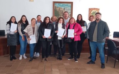 Entrega de diplomas del certificado de profesionalidad de “Atención sociosanitaria a personas dependientes en instituciones sociales”
