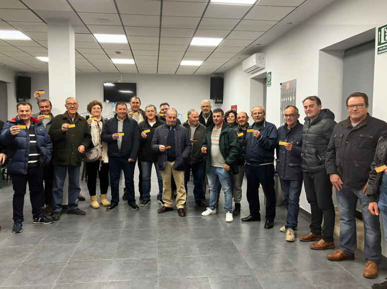 Entrega de carnets de manipulador de productos fitosanitarios en la localidad de Moral de Calatrava