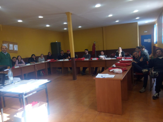 Comienza el curso de actividades auxiliares de almacén con competencias clave en Villanueva de la Fuente