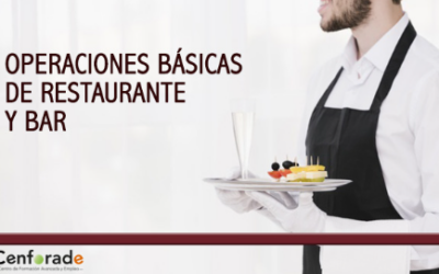 Curso de operaciones básicas de restaurante y bar