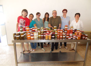Finalización curso de fabricación de conservas vegetales en la localidad de Castellar de Santiago