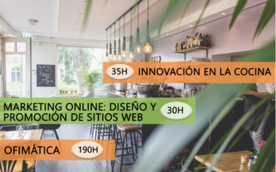 Cursos gratuitos para el sector de la hostelería