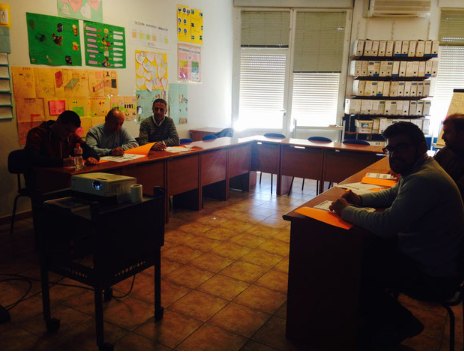 Nuevos alumnos se forman como operarios de aparatos elevadores en Villanueva de los Infantes