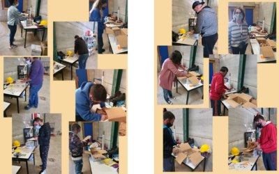 Los alumn@s del certificado en actividades auxiliares de almacén cursan su último módulo en preparación de pedidos