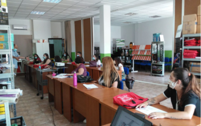 Nuestros alumn@s arrancan con las horas lectivas de sus contratos de formación para el sector del comercio