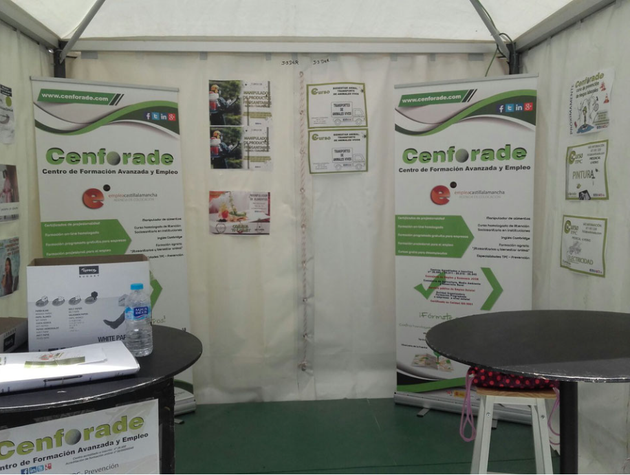 Los días 23, 24 y 25 de Junio Cenforade se encuentra en la feria de Ferduque en Malagón (Ciudad Real)