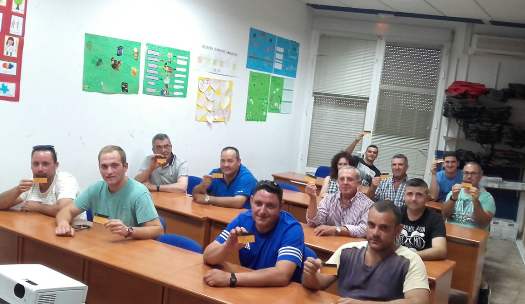 Entrega de carnet Manipulador de productos Fitosanitarios nivel cualificado en Villanueva de los Infantes