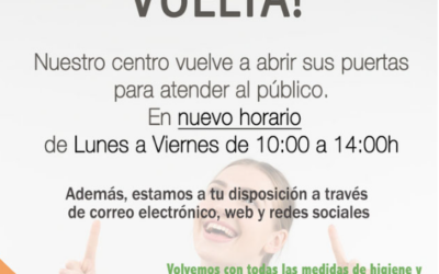 Estamos de vuelta