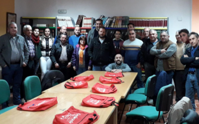 Inicio del curso de prevención de riesgos laborales de la construcción en Yeste