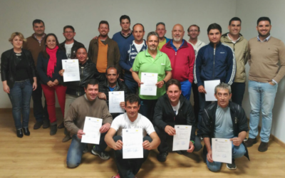 16 Alumnos finalizan con éxito curso de ACTUACIONES PARA EL CONTROL DE INCENDIO CON APOYO DE MEDIOS AEREOS Y EMPLEO DE FUEGO TÉCNICO en Castellar de Santiago