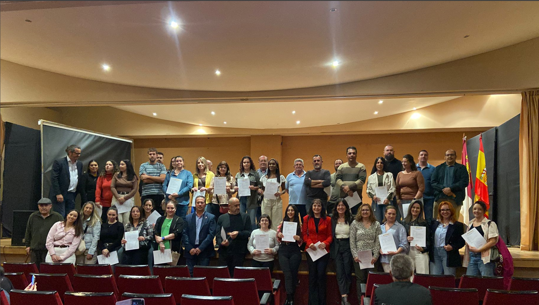 Entrega de diplomas en Porzuna: formación, esfuerzo y comunidad