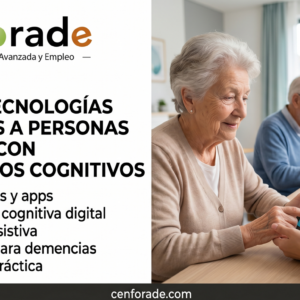 SSCG13 NUEVAS TECNOLOGÍAS APLICADAS A PERSONAS MAYORES CON TRASTORNOS COGNITIVOS