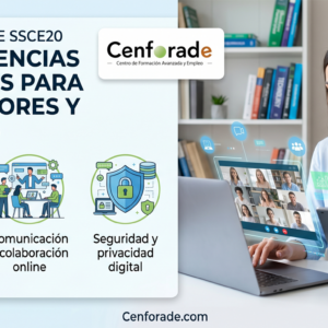 SSCE20 COMPETENCIAS DIGITALES PARA FORMADORES Y TUTORES