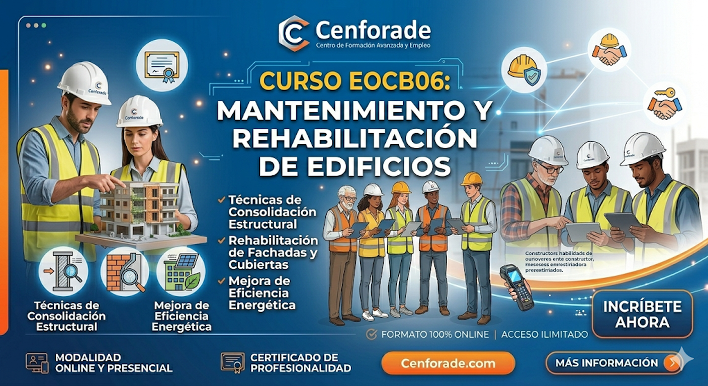 EOCB06 MANTENIMIENTO Y REHABILITACIĆN DE EDIFICIOS
