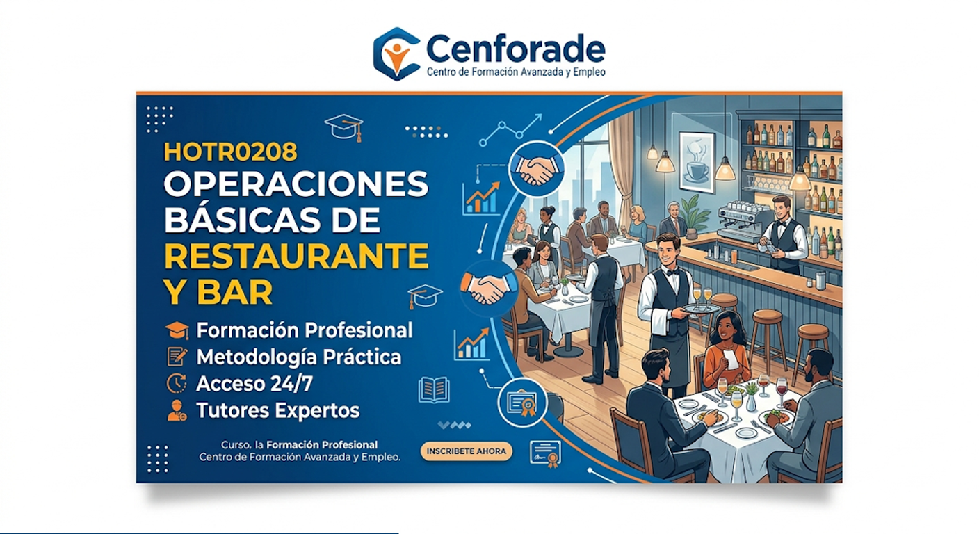 HOTR0208 OPERACIONES BÁSICAS DE RESTAURANTE Y BAR