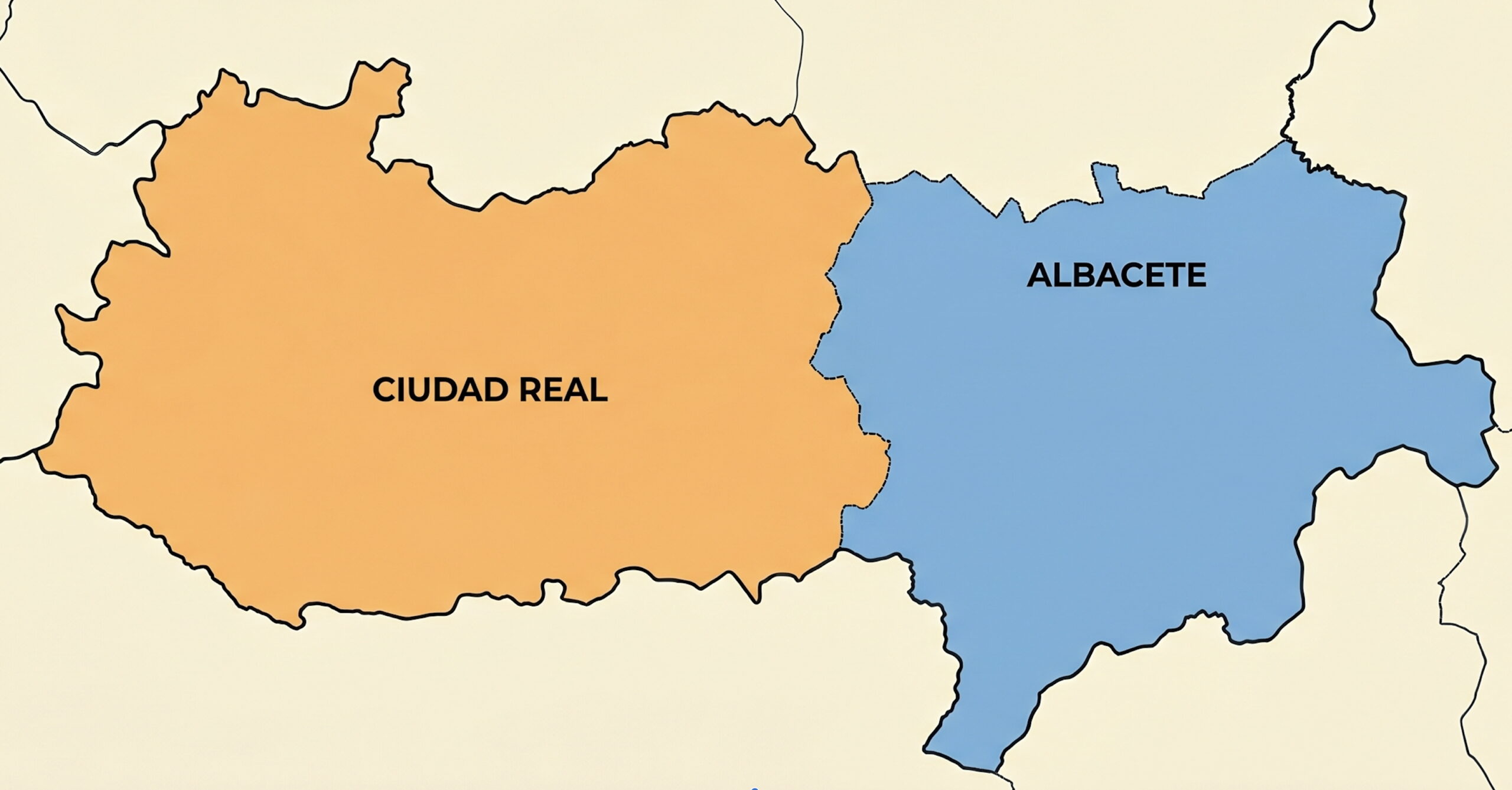Mapa Sedes Cenforade: Albacete y Ciudad Real