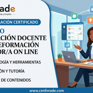 SSCE002PO ACREDITACIÓN DOCENTE PARA TELEFORMACIÓN FORMADOR/A ON LINE